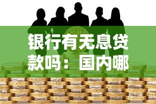 银行有无息贷款吗：国内哪些银行提供免息贷款服务