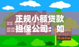 正规小额贷款担保公司：如何选择可靠的小额贷款担保机构
