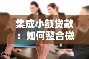 集成小额贷款：如何整合微型金融服务资源