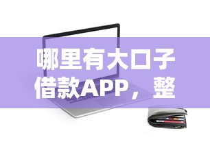 哪里有大口子借款APP，整合5个2025最新借款平台贷款快