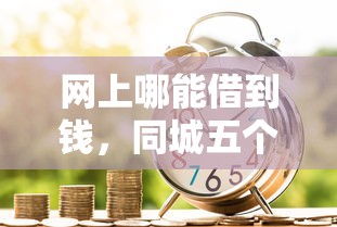 网上哪能借到钱，同城五个2025最新网贷投资平台