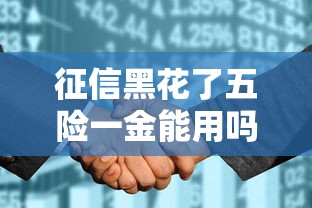 征信黑花了五险一金能用吗，解答五家2025最新最新贷款口子