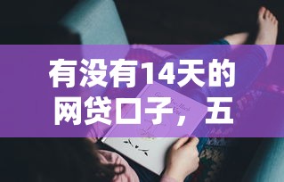 有没有14天的网贷口子，五大2025最新贷款平台代理