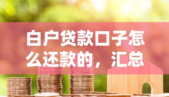 白户贷款口子怎么还款的，汇总五个2025最新不用人脸识别的贷款平台