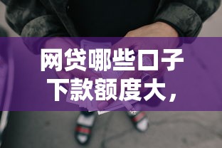 网贷哪些口子下款额度大，国内五大2025最新正规可靠的贷款平台