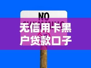 无信用卡黑户贷款口子有哪些，归纳5个2025最新2025专门给花户放款的平台