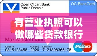有营业执照可以做哪些贷款银行，梳理5个2025最新京东贷款平台