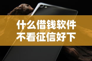什么借钱软件不看征信好下款，分析五个2025最新平台好借钱