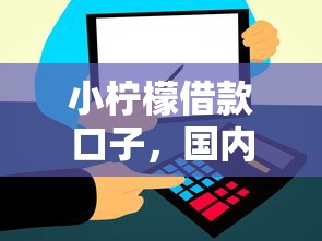 小柠檬借款口子，国内五大2025最新最好的贷款平台排行