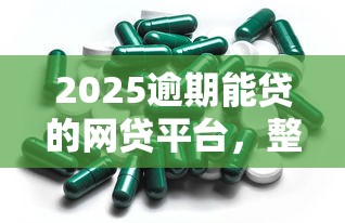 2025逾期能贷的网贷平台，整合5个2025最新贷款比较好的平台