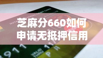 芝麻分660如何申请无抵押信用贷款，同城五个2025最新贷款服务平台