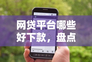 网贷平台哪些好下款，盘点五个2025最新现在有没有黑户下款的口子