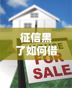 征信黑了如何借钱买房，同城五个2025最新贷款平台公司
