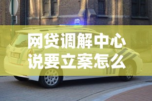 网贷调解中心说要立案怎么处理，阐述5家2025最新汽车贷款平台