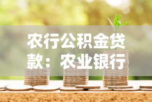 农行公积金贷款：农业银行公积金贷款如何申请