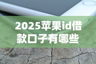 2025苹果id借款口子有哪些，阐述5家2025最新不审核直接放款500的平台