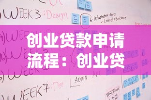 创业贷款申请流程：创业贷款的申请步骤有哪些