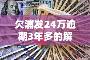 欠浦发24万逾期3年多的解决方法是什么，五大2025最新短期贷款平台
