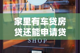 家里有车贷房贷还能申请贷款不，阐述5家2025最新2025新口子不用审核的方法