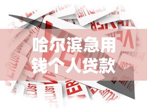 哈尔滨急用钱个人贷款：哈尔滨哪里能快速借到个人贷款