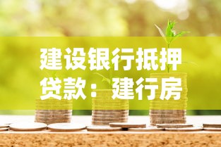 建设银行抵押贷款：建行房产抵押贷款如何申请