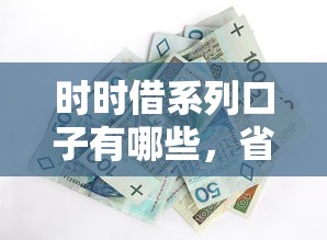 时时借系列口子有哪些，省内五个2025最新低息借款平台