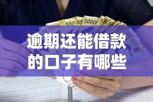 逾期还能借款的口子有哪些，汇总五个2025最新回收类贷款口子