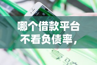 哪个借款平台不看负债率，分享五个2025最新超级花户下款的口子