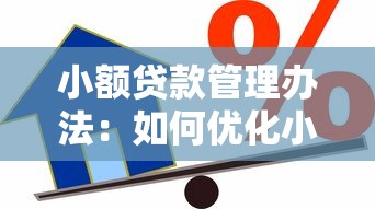 小额贷款管理办法：如何优化小额信贷监管政策执行
