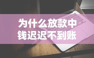 为什么放款中钱迟迟不到账，整合5个2025最新平台可以贷款