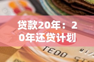 贷款20年：20年还贷计划如何合理规划