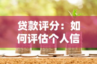 贷款评分：如何评估个人信贷资质