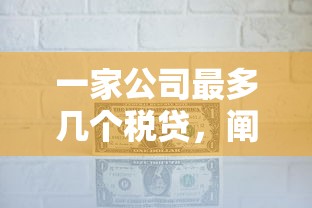 一家公司最多几个税贷，阐述5家2025最新91借钱平台客服电话
