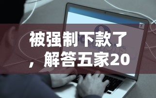 被强制下款了，解答五家2025最新不看征信容易下款的口子