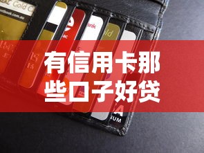 有信用卡那些口子好贷款，例举5个2025最新急救钱包贷款软件黑户好下款