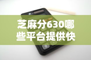 芝麻分630哪些平台提供快速审批，国内五大2025最新比较靠谱的网贷平台