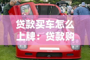贷款买车怎么上牌：贷款购车如何办理车辆牌照