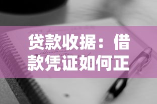 贷款收据：借款凭证如何正确填写