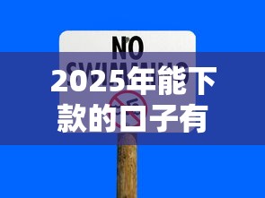 2025年能下款的口子有哪些，归纳5个2025最新找贷款平台