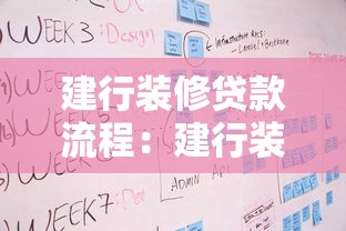 建行装修贷款流程：建行装修贷申请步骤有哪些