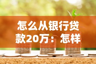 怎么从银行贷款20万：怎样从银行贷到20万