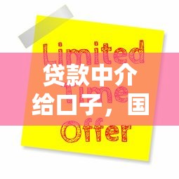 贷款中介给口子，国内五大2025最新61岁能申请那些网贷平台