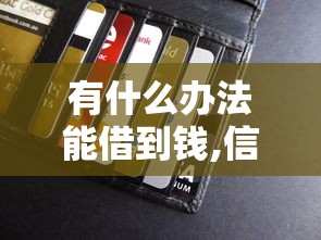 有什么办法能借到钱,信用卡又办不了2025年秘籍查看！顺便介绍5个贷款口子能借钱信用卡办不了