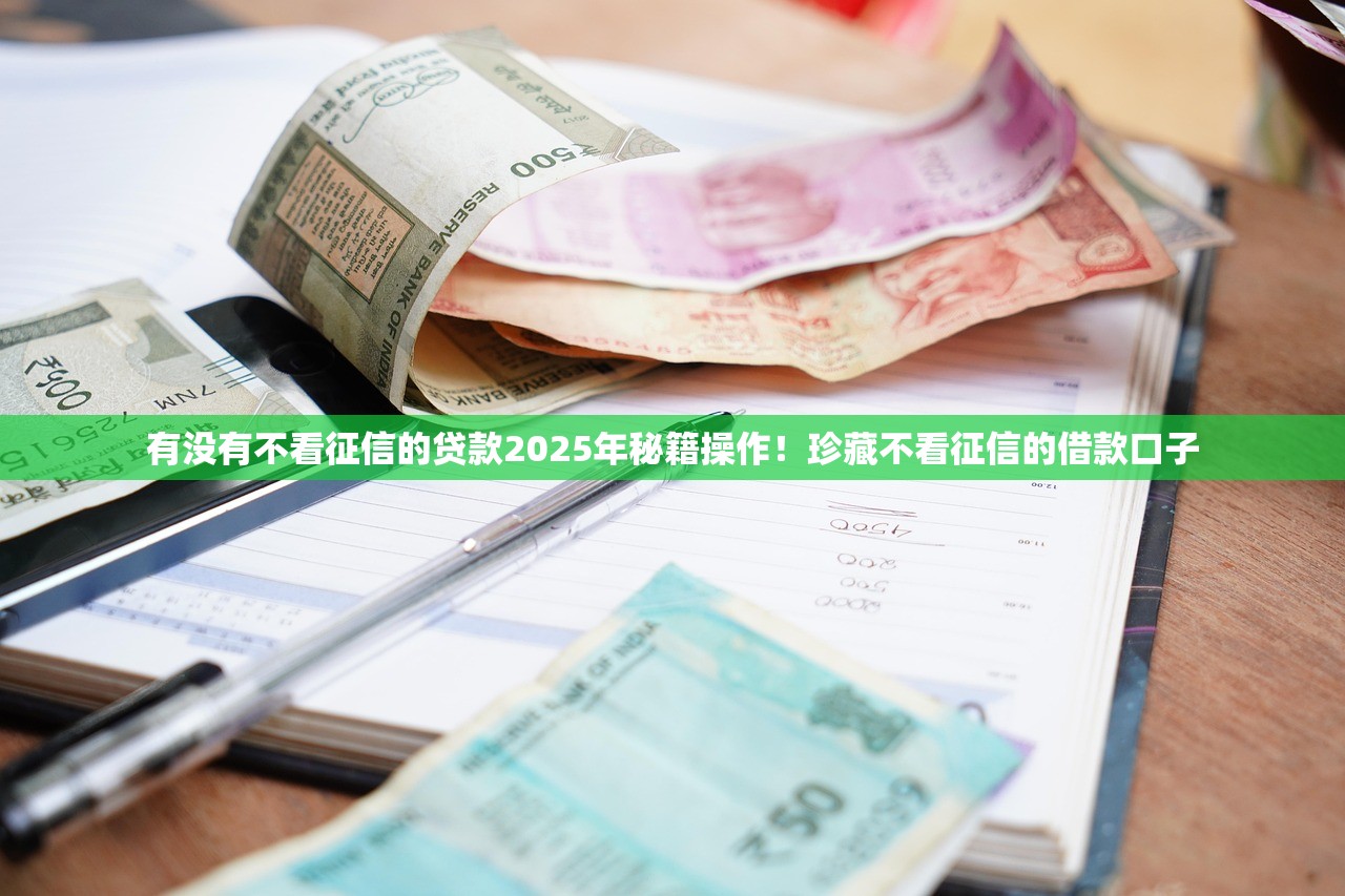 有没有不看征信的贷款2025年秘籍操作！珍藏不看征信的借款口子