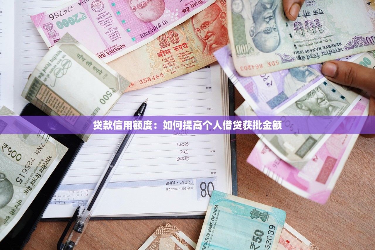 贷款信用额度：如何提高个人借贷获批金额