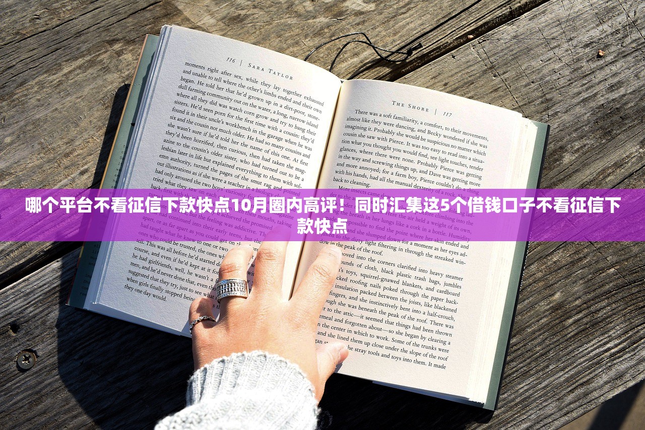 哪个平台不看征信下款快点10月圈内高评！同时汇集这5个借钱口子不看征信下款快点