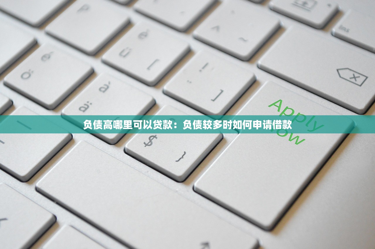 负债高哪里可以贷款：负债较多时如何申请借款