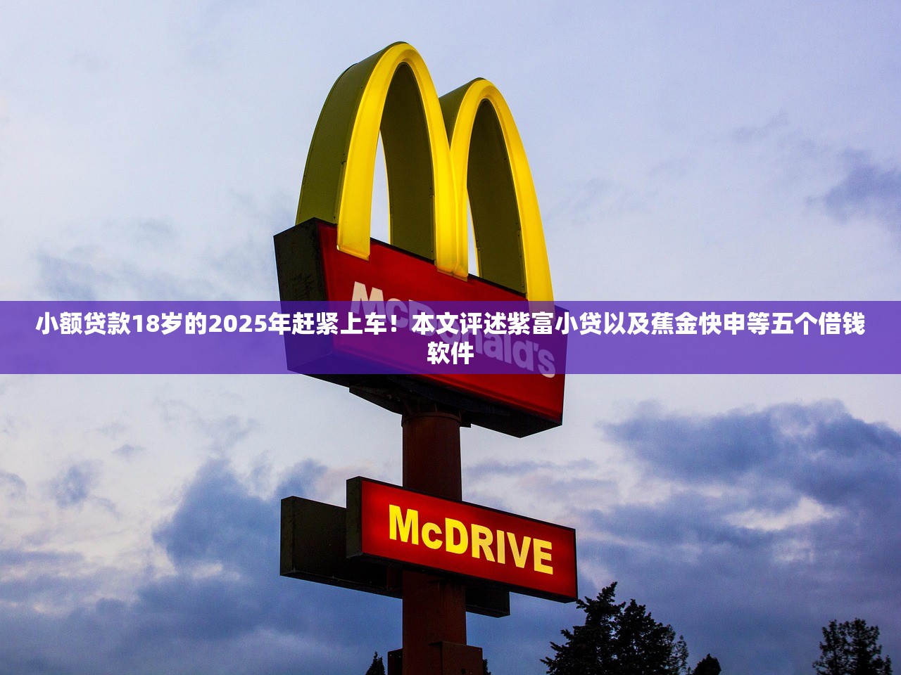 小额贷款18岁的2025年赶紧上车！本文评述紫富小贷以及蕉金快申等五个借钱软件
