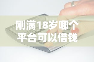刚满18岁哪个平台可以借钱2025年真是没想到这么高效！本篇为您深入解说！