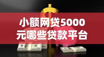 小额网贷5000元哪些贷款平台容易通过，国美在哪借钱的5个平台介绍
